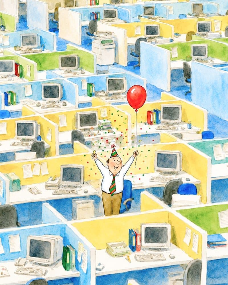 Watercolour illustration representing audit and compliance