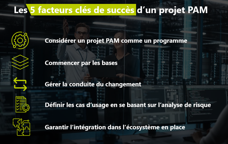 Facteurs de succès d'un projet PAM