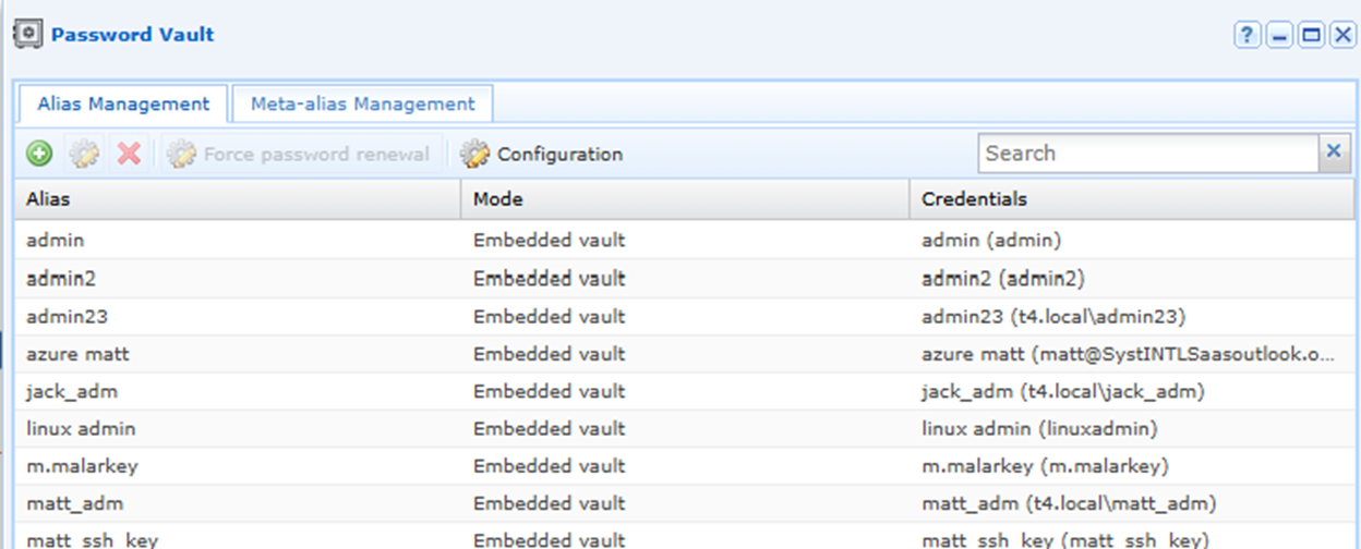 password vault - cyberelements